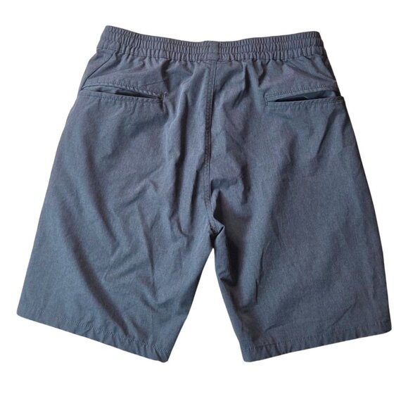 Kenneth Cole New York Mens Stretch Pull On Drawstring Active Shorts Size L Blue - Picture 2 of 7